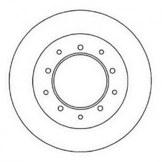 Тормозной диск Jurid 561353JC
