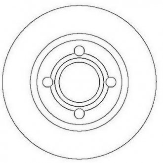 Дик тормозной Jurid 561689JC