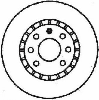 Диск тормозной OMEGA A B Jurid 561730JC