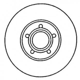 Тормозной диск Jurid 562052JC