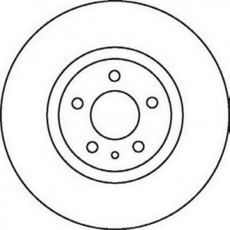 Диск тормозной AR147,156 Jurid 562061JC (фото 1)