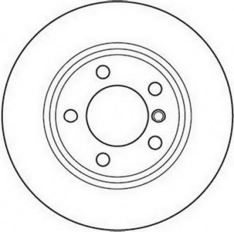 Гальмівний диск передній BMW 3-Series, Z3, Z4 Jurid 562090JC (фото 1)