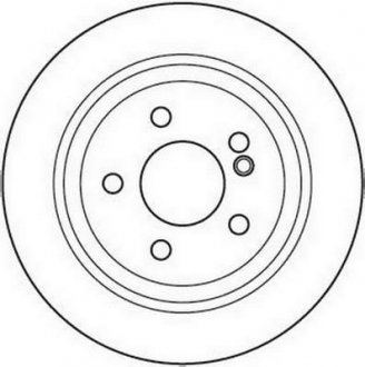 Гальмівний диск Jurid 562102JC