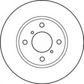 Тормозной диск Jurid 562124JC