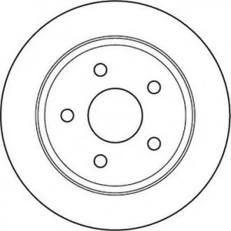 Гальмівний диск Jurid 562148JC