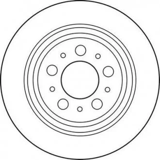 Тормозной диск Jurid 562174JC