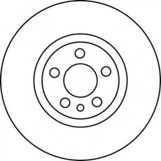 Диск тормозной CI/FI/PE C8 JUMPY SCUDO P807 Jurid 562224JC