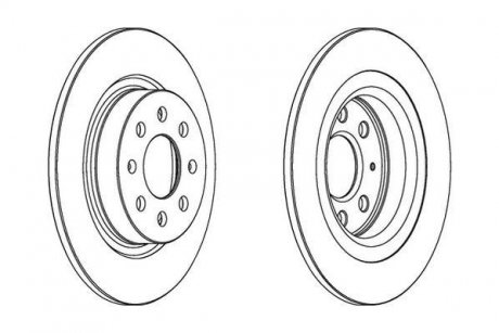 Гальмівний диск Jurid 562305JC
