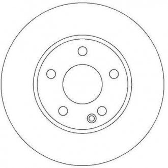 Гальмівний диск передній Mercedes A-Class Jurid 562309JC