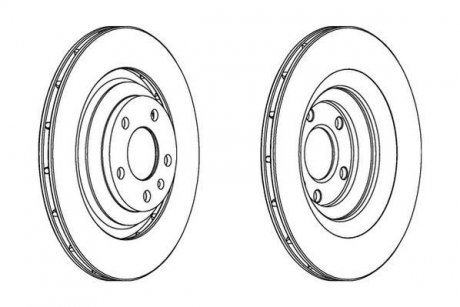 Тормозной диск Jurid 562512JC