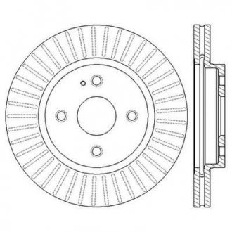Гальмівний диск Jurid 562564JC