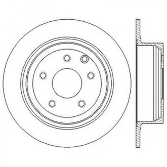 Гальмівний диск Jurid 562576JC (фото 1)