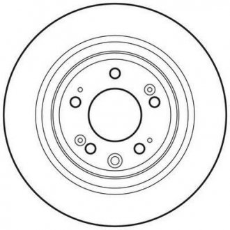 Диск тормозной Jurid 562697JC (фото 1)