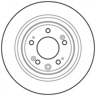 Диск тормозной Jurid 562697JC