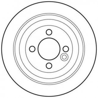 Тормозной диск Jurid 562700JC