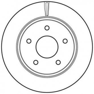 Тормозной диск Jurid 562707JC
