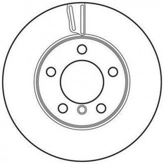 Тормозной диск Jurid 562708JC (фото 1)