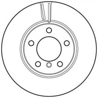 Гальмівний диск Jurid 562717JC