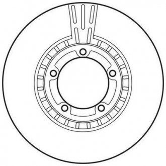 Тормозной диск Jurid 562768JC