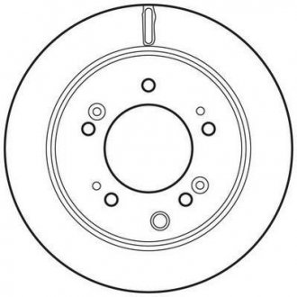 Гальмівний диск Jurid 562773JC