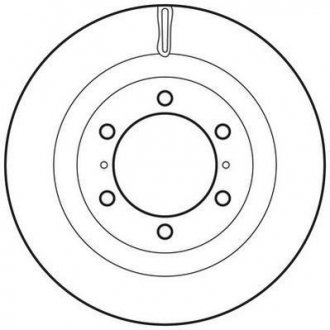 Тормозной диск Jurid 562828JC