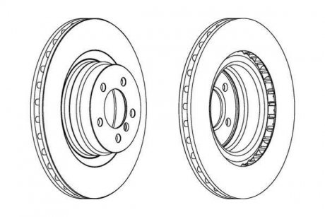 Тормозной диск Jurid 563022JC1