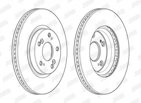 Диск гальм. Jurid 563127JC