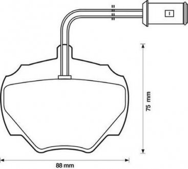 Колодки тормозные задние Discovery,Range Rover I,II 86- Jurid 571440J