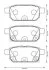 Гальмів.колодки задн.Swift IV 10-,SX4 S-Cross 13- Jurid 573384J (фото 1)