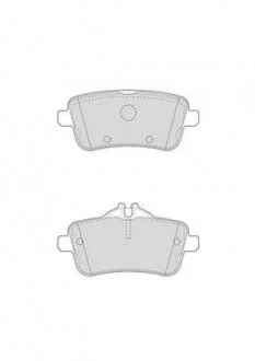 Дисковые тормозные колодки Jurid 573466J