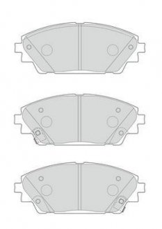 Гальмів.колодки передн.Mazda 3 13- Jurid 573611J