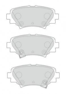 Гальмівні колодки (набір) Jurid 573614J