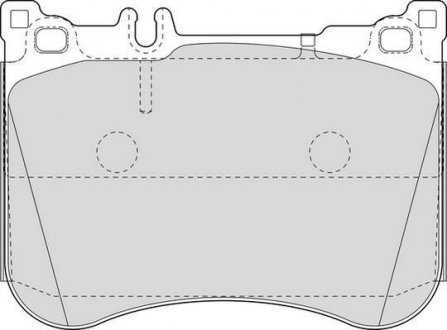 Тормозные колодки передние Mercedes E-Class (W213, A238, C238), S-Class (W222), CLS (C257), S, SL Jurid 573625J