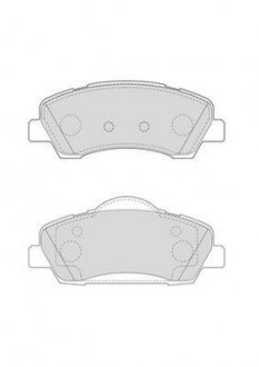 Гальмівні колодки передн.308 II 13- Jurid 573630J
