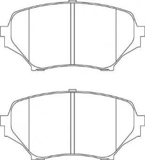 Тормозные колодки.) Jurid 573639J