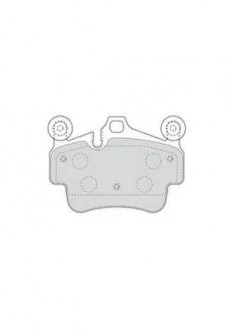 Тормозные колодки.) Jurid 573650J