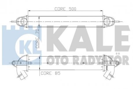 Інтеркулер Doblo 1.3/1.9JTD 01- KALE 157000 (фото 1)