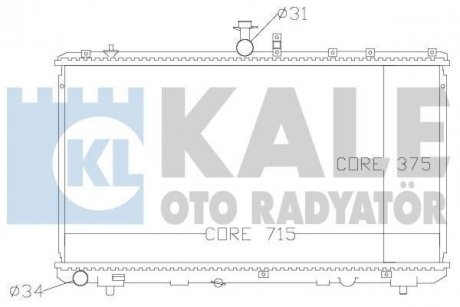 Теплообменник KALE 342125