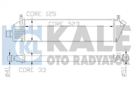 Інтеркулер Micra III 1.5dCi 03- KALE 342360 (фото 1)