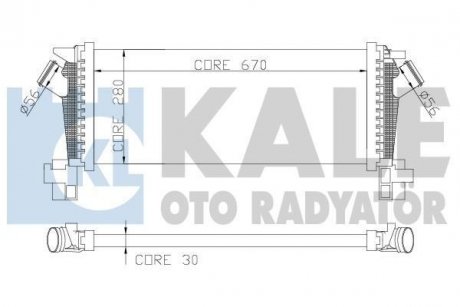 Теплообменник OTO RADYATOR KALE 344700 (фото 1)