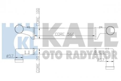 Інтеркулер W210 2.0/2.9TD KALE 347400