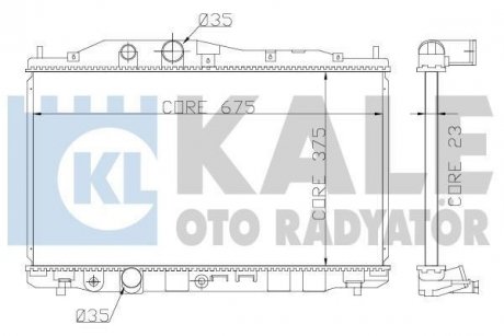 Теплообмінник OTO RADYATOR KALE 357200