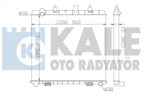 Теплообменник OTO RADYATOR KALE 359300 (фото 1)