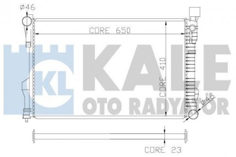 Теплообмінник OTO RADYATOR KALE 360600 (фото 1)