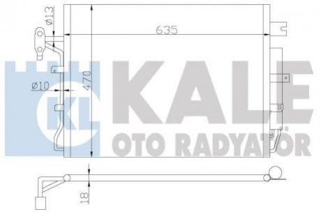 Конденсатор OTO RADYATOR KALE 378000