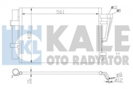 Конденсатор OTO RADYATOR KALE 379200