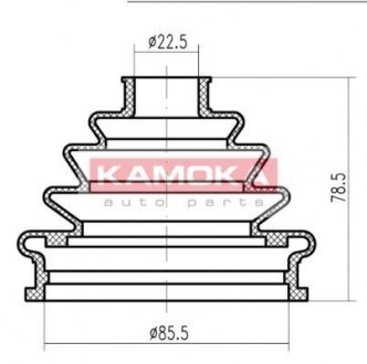 Пыльник приводного вала KAMOKA 1146762