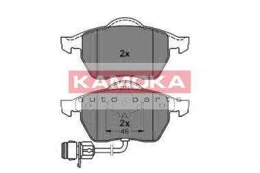 Гальмівні колодки, дискове гальмо (набір) KAMOKA JQ1011180