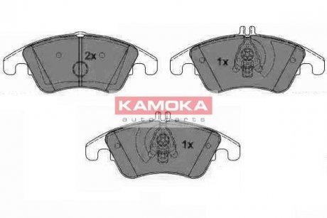 Тормозные колодки, дисковый тормоз (набор) KAMOKA JQ101119