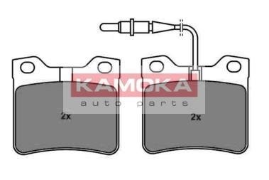 Тормозные колодки, дисковый тормоз (набор) KAMOKA JQ1011238